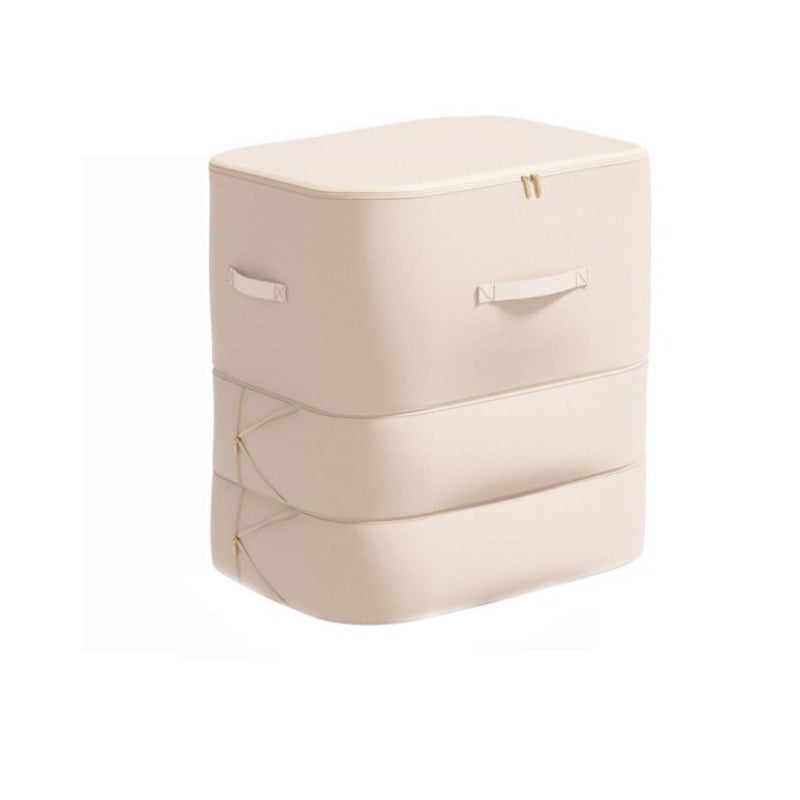 Sac De Rangement Luxe En Coton Bio Pour Pulls Et Couvertures - 50.8cm, Avec Fenêtre Transparente | Anti-mites, Respirant