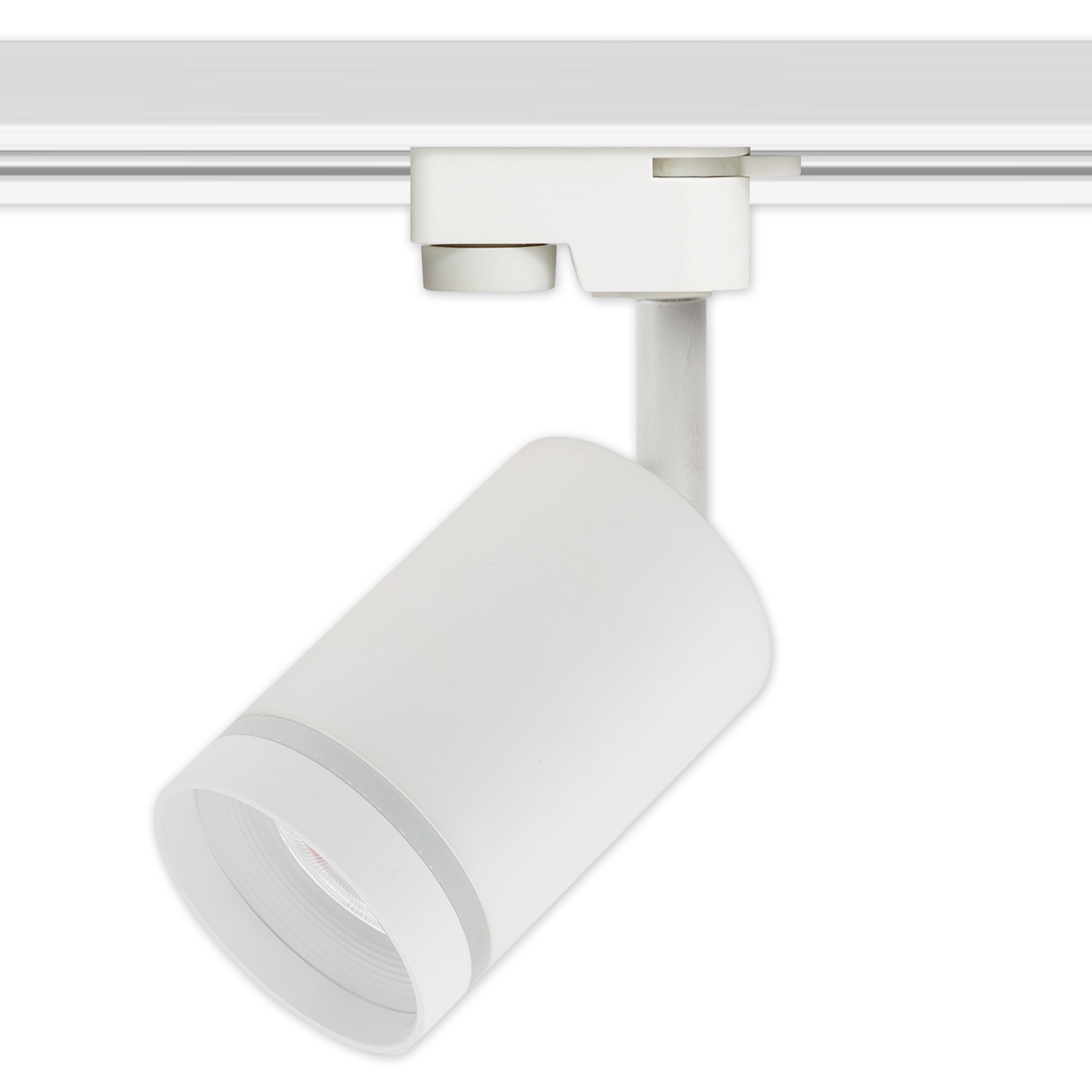 Reflektor na szynę GU10 LED 1-fazowy 1F Ring IP20 fi 70mm szynowy biały MasterLED