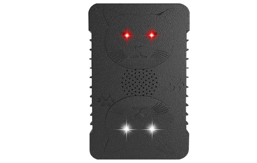 Repellente Per Topi E Martore Ultrasuoni Per Auto Con Allarme E Luci - 3 Alimentazioni (12V, USB, Batteria)