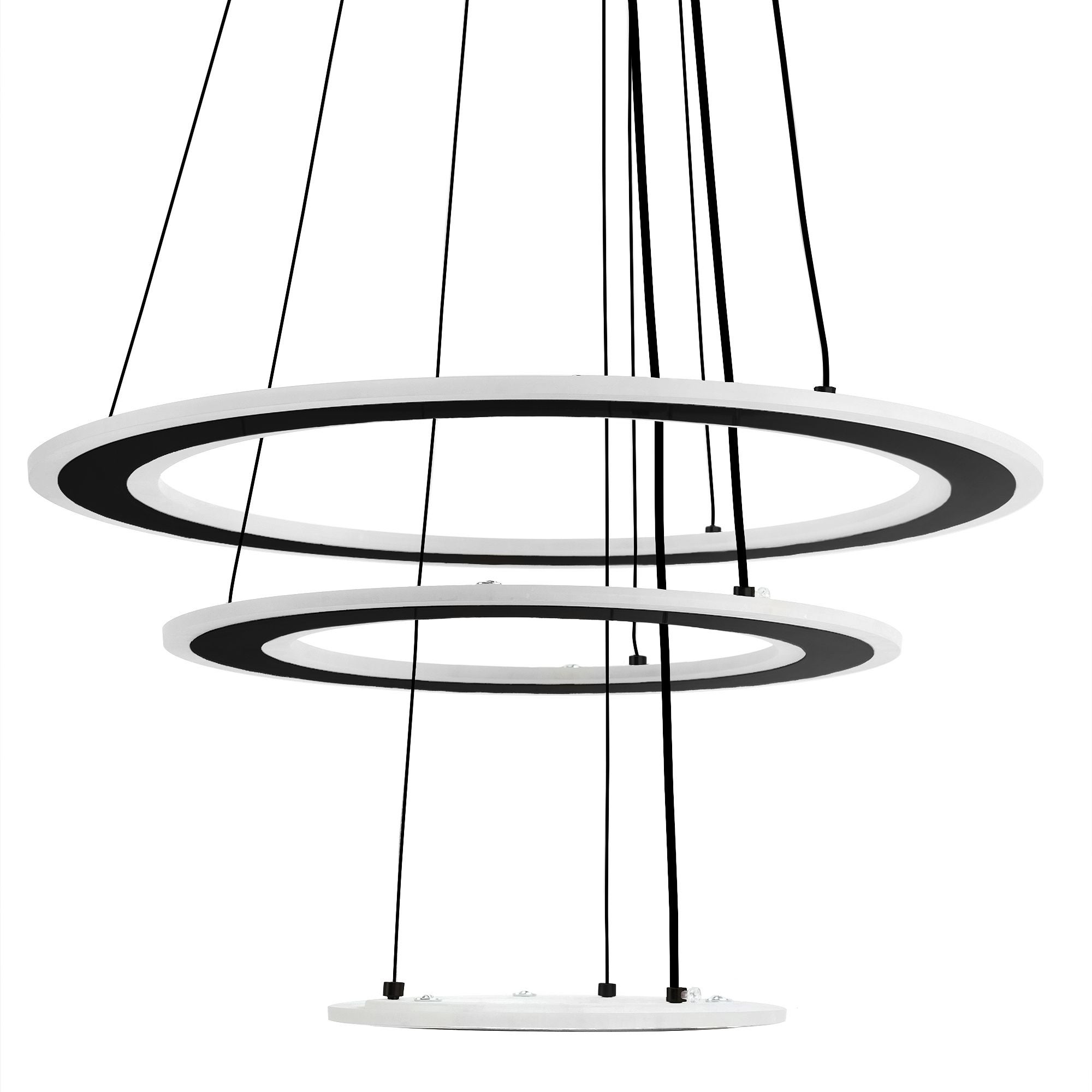 Lampa Sufitowa Wisząca Led Toolight Led G040-3Cp Czarny - 5