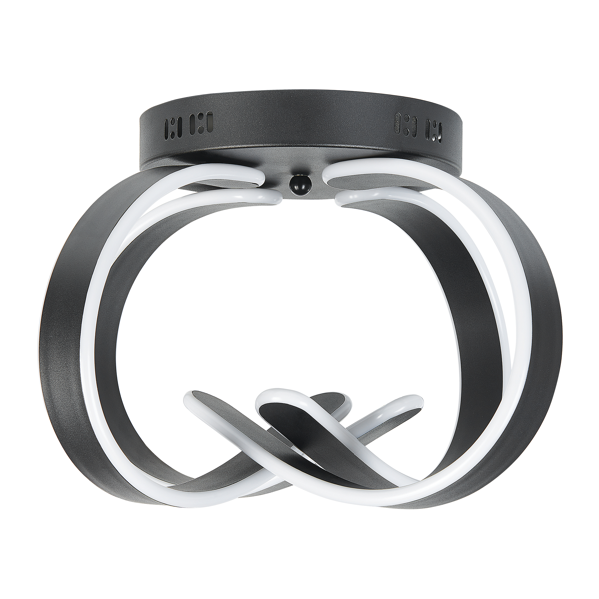 Lampadario a LED NURA Metallo Nero - 6