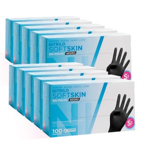 Guanti In Nitrile Monouso Neri - Senza Polvere, Senza Lattice, Confezione Da 100 (Taglia M) - Foto 7