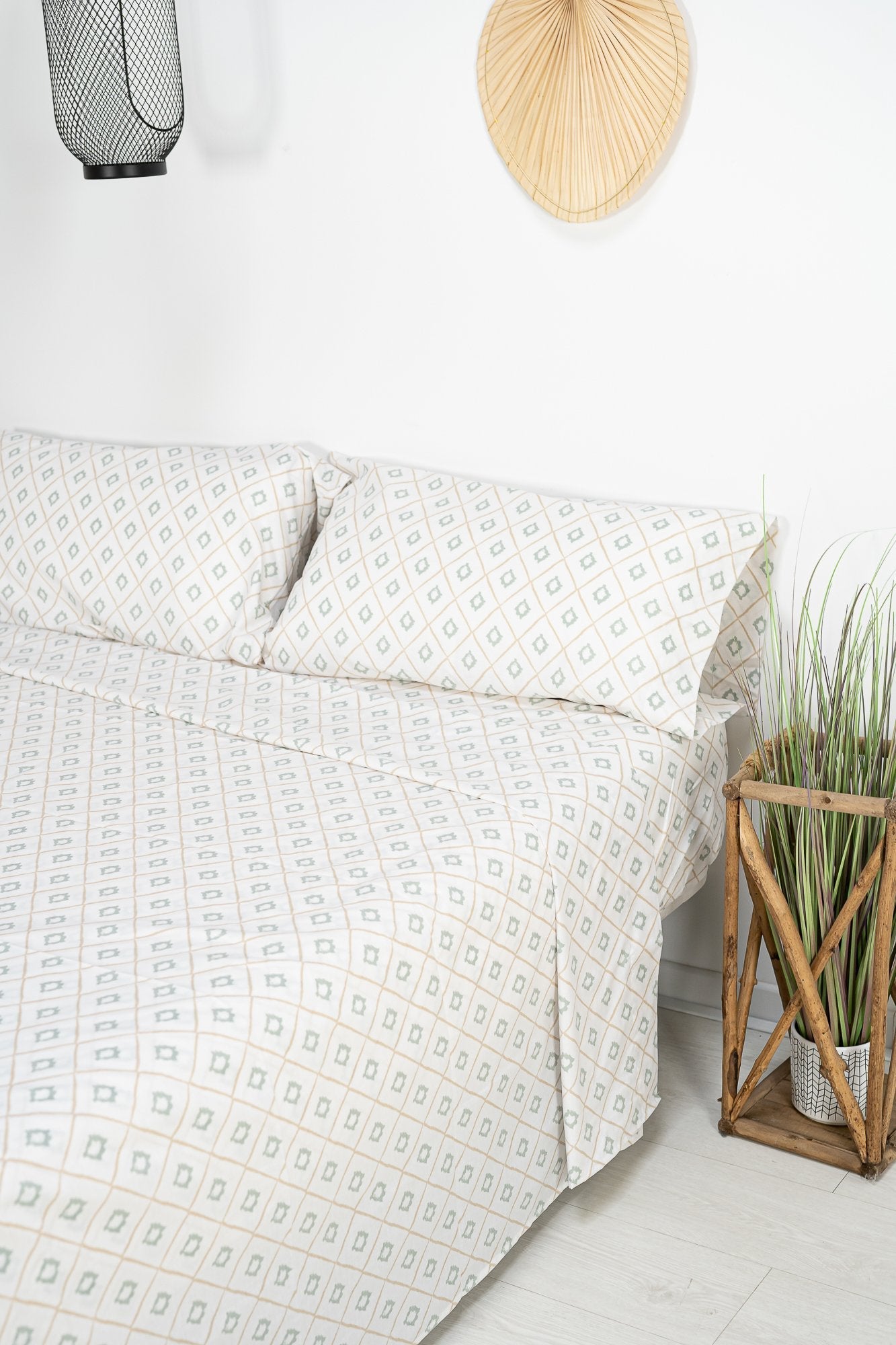 Ensemble de draps Rústico 3 pc 160x200 (Lit 160) Multicouleur - 5