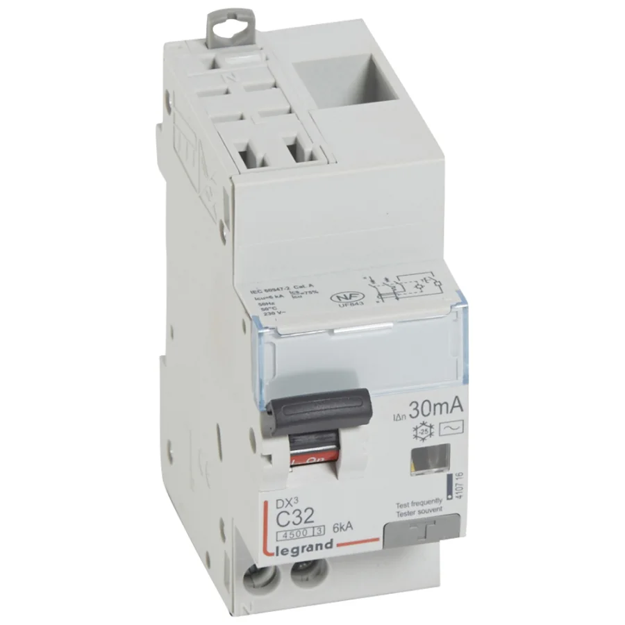 DX3 1P+NG C32 4500 AC 30MA AU - 410716 - 4