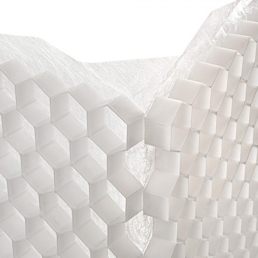 Stabilisateur de gravier 1,92 m² - Blanc - 120 X 160 X 3 cm Blanc - EASYSTAB - 3