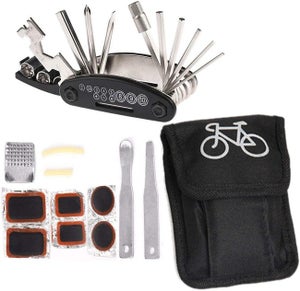 Kit Réparation Crévation Universel - 20 Pièces Rustines, Colle, Outils, Pour Voiture, Vélo