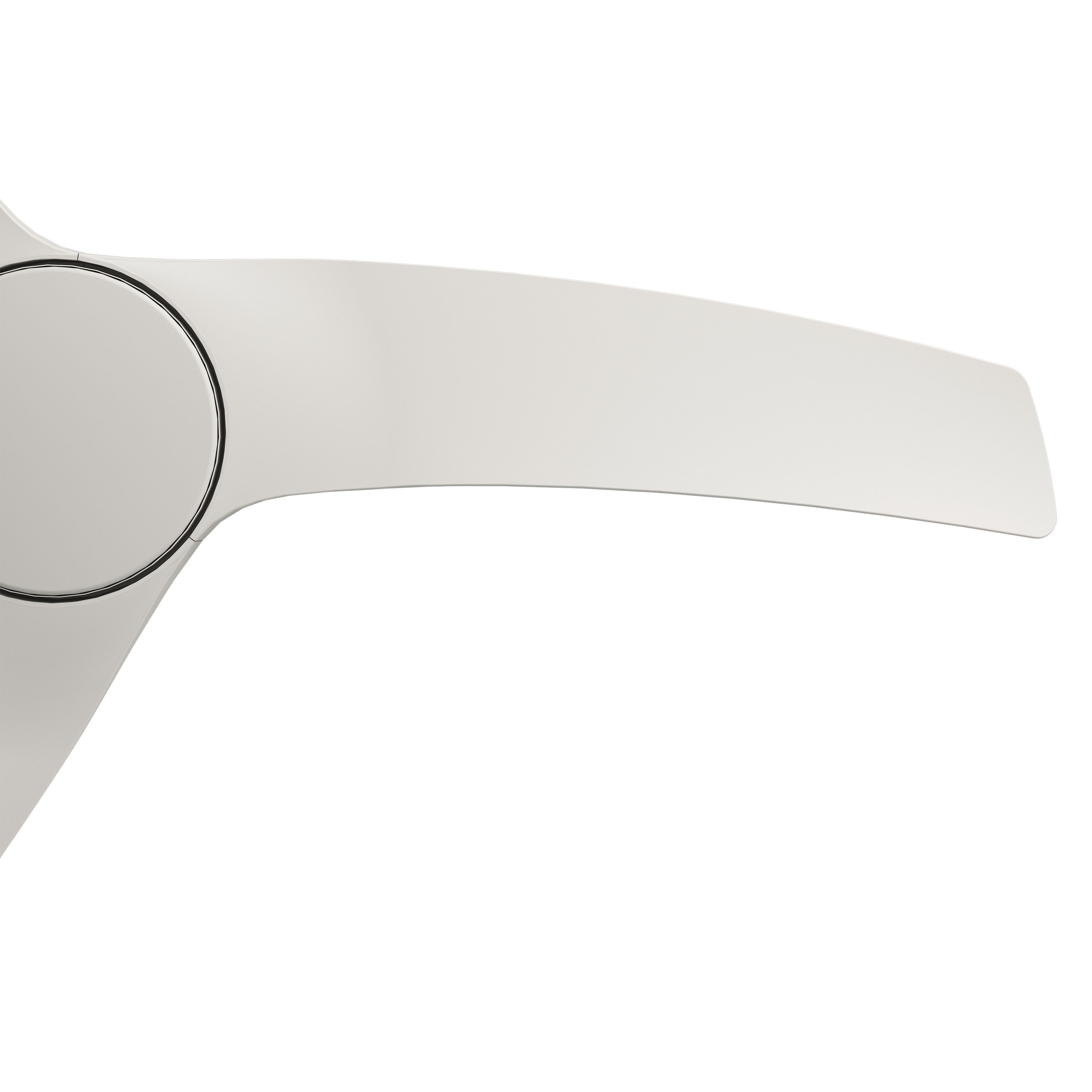 Ventoinha led TOKYO 132cm 2500LM regulável metal branco Inspire - 8