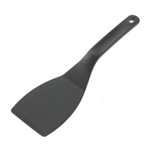 KEQAR 2 spatole di silicone mini – spatole semicircolari per pasticceria e cucina, nero