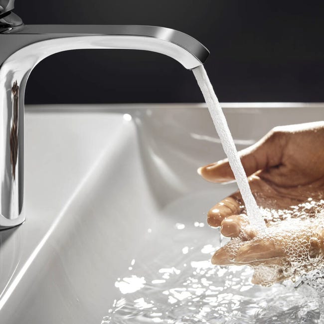 Robinet de salle de bain Hansgrohe Mitigeur lavabo Logis 100 Robinet de salle de bain Hansgrohe Mitigeur lavabo Logis 100
