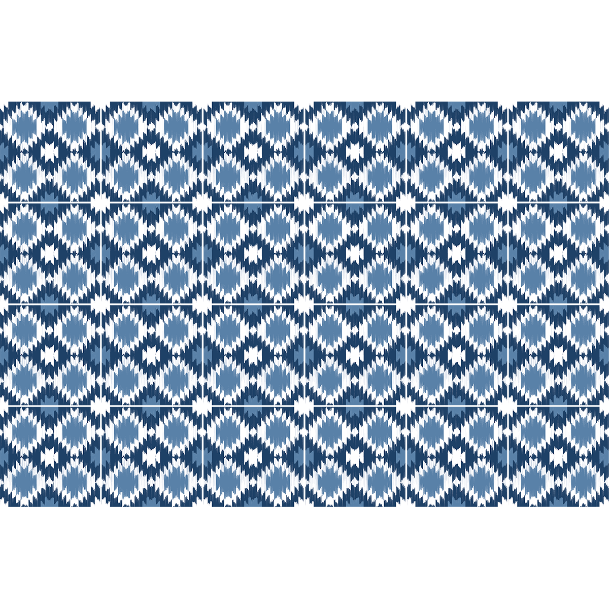 24 adesivi piastrelle di cemento etnico Goma - Sticker adesivo - adesivi murali - 24stickers15x15cm - 2