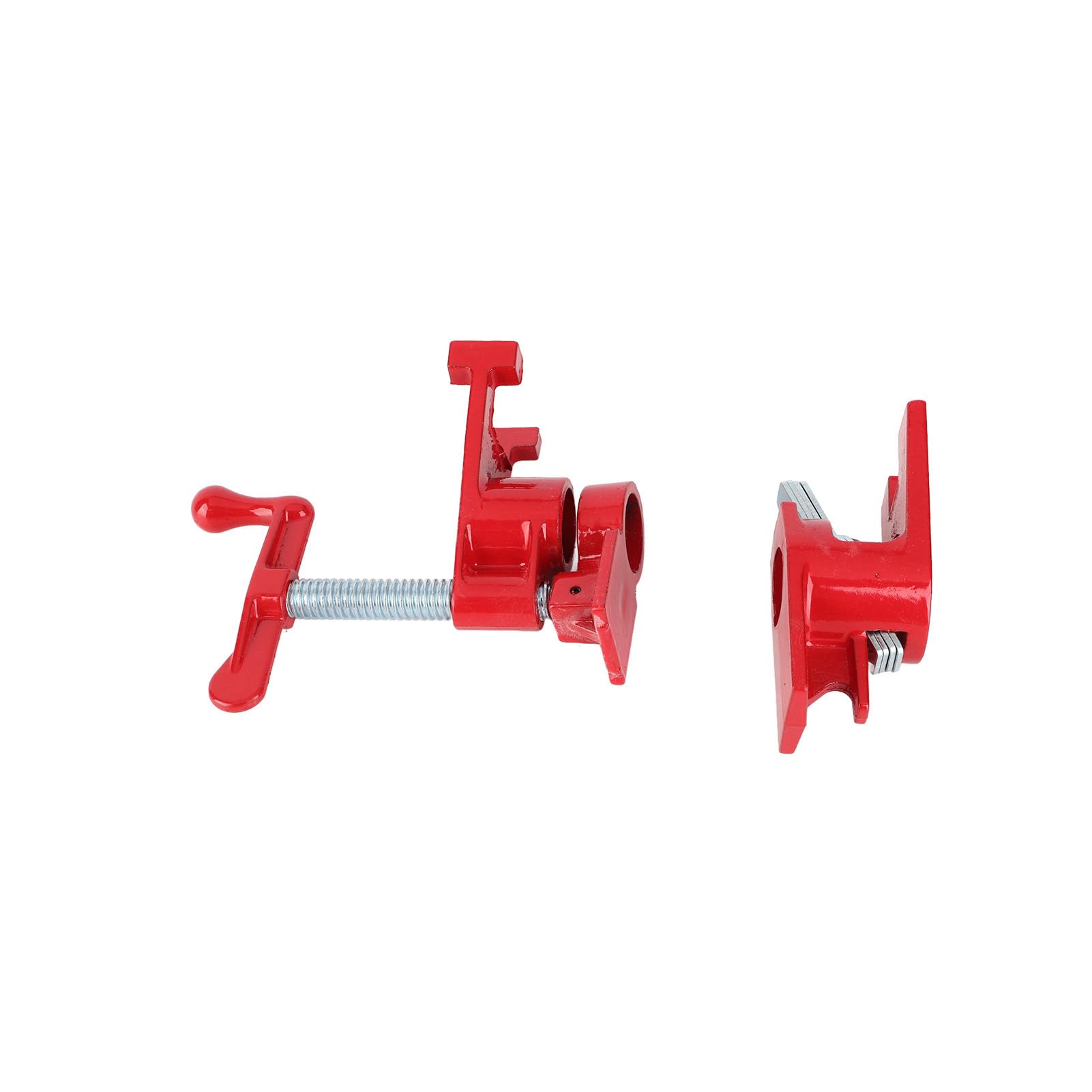 Pince En F Rapide Pour Menuiserie/bricolage - Serrage Antidérapant, Réglable, Rouge (env. 23.5cm) - 5