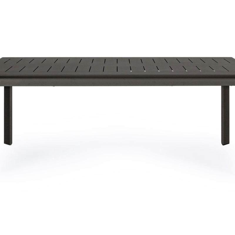 Stół ogrodowy z teleskopowym wysuwanym blatem aluminiowym "Konnor" 200-300 mm / antracytowy