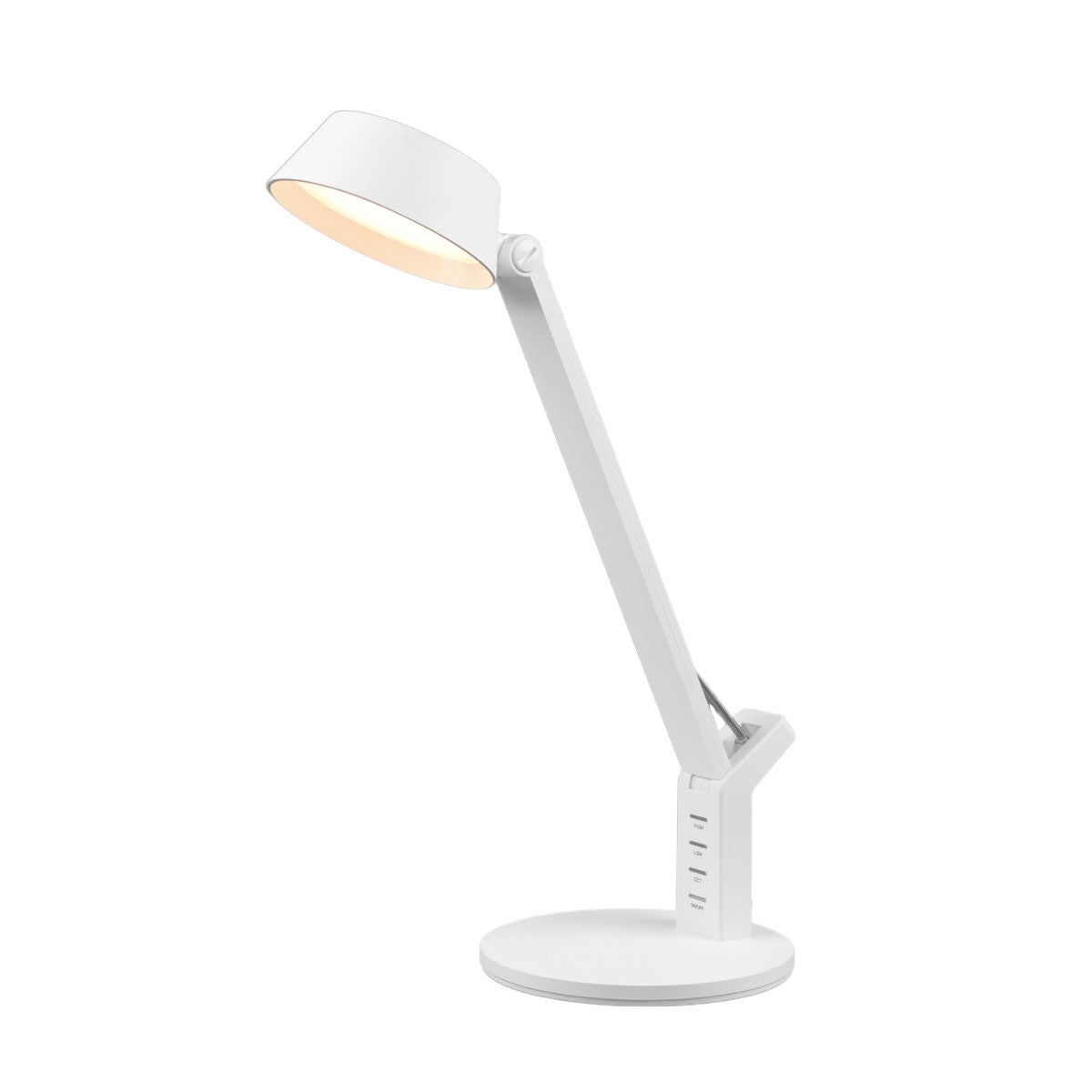 Lampa biurkowa Ava biała LED 5W 2700K-6400K 600lm wym: 40,4 x 17,1 x 30,5 cm tworzywo sztuczne Trio