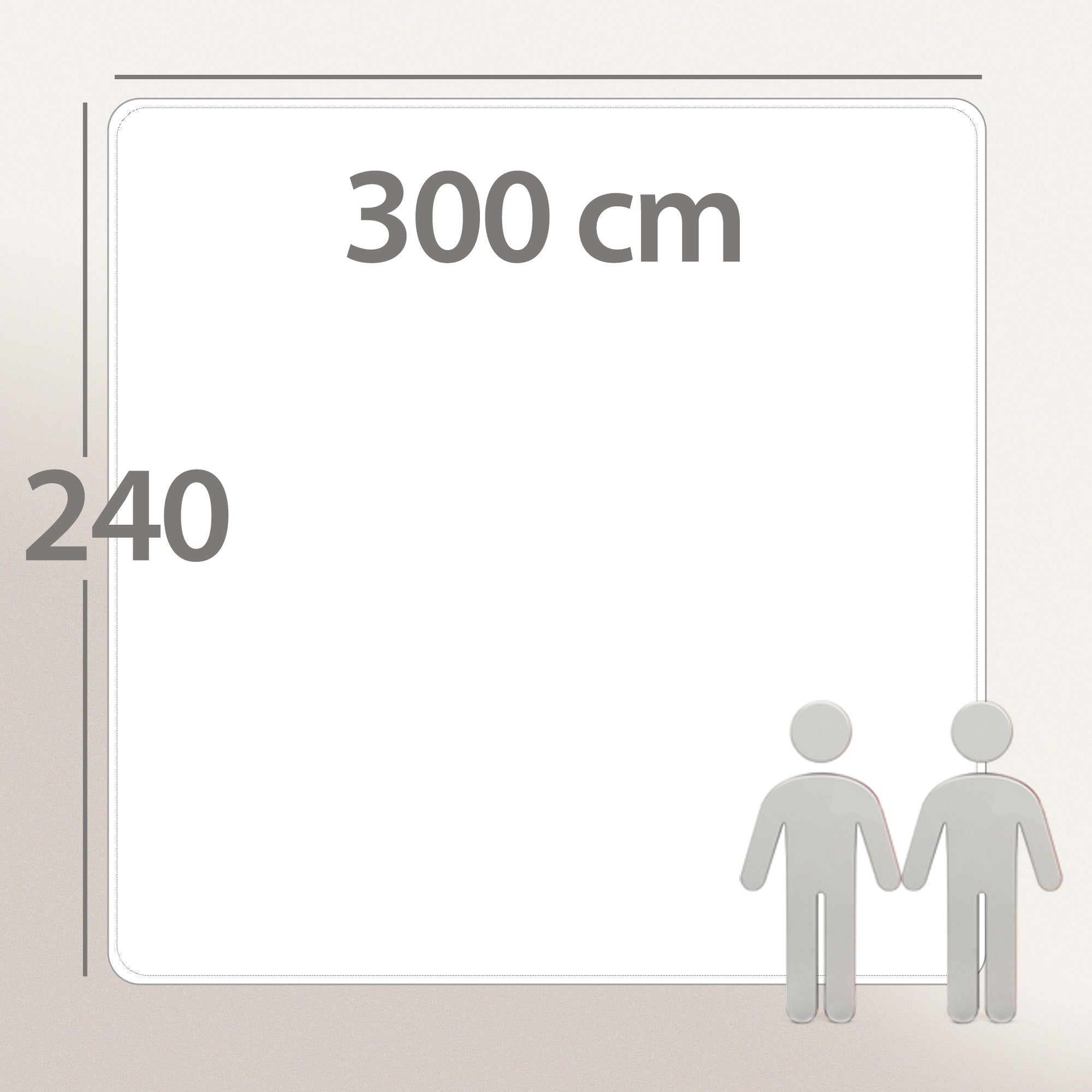 Couette 300x240 cm été VELAY LUXE garnissage naturel duvet d'oie 200 g/m2 - 6