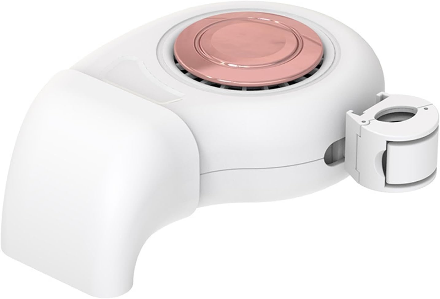 Ogrzewacz samochodowy 150 W 12 V, gniazdo zapalniczki, regulowany, przenośny, szybkie odmrażanie i odparowywanie, biały.