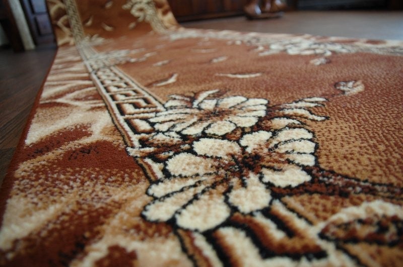 TAPIS DE COULOIR BCF TRIO marron 100 cm 100x210 cm - 4