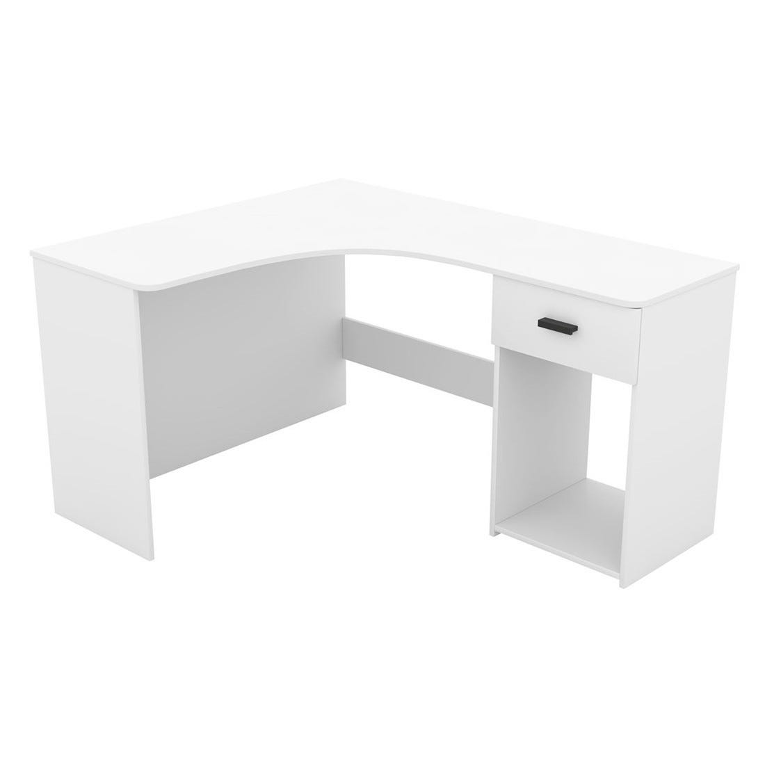 Scrivania ad Angolo a Forma di L, Scrivania per Studio in Legno con 2 Cassetti, Tavolo per computer per Ufficio Studio, 168 x 168 x 76 cm (Gri | Leroy Merlin Scrivania ad Angolo a Forma di L, Scrivania per Studio in Legno con 2 Cassetti, Tavolo per computer per Ufficio Studio, 168 x 168 x 76 cm (Gri | Leroy Merlin