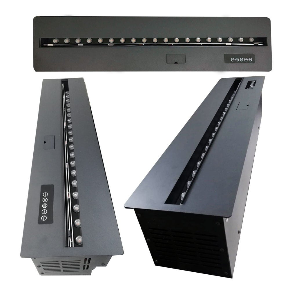 Insert cheminée électrique 3D à vapeur d'eau, Led, avec App, ElectricSun MISTique XXL 200 cm - 8