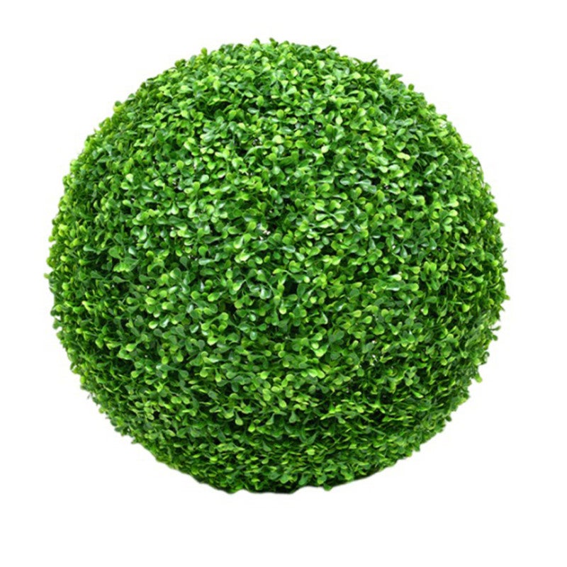 Leroy Merlin Decoracion Hogar，Bola De Hierba De Plástico De Alta Simulación Milán Decoración De Bar De Centro Comercial Oscura 