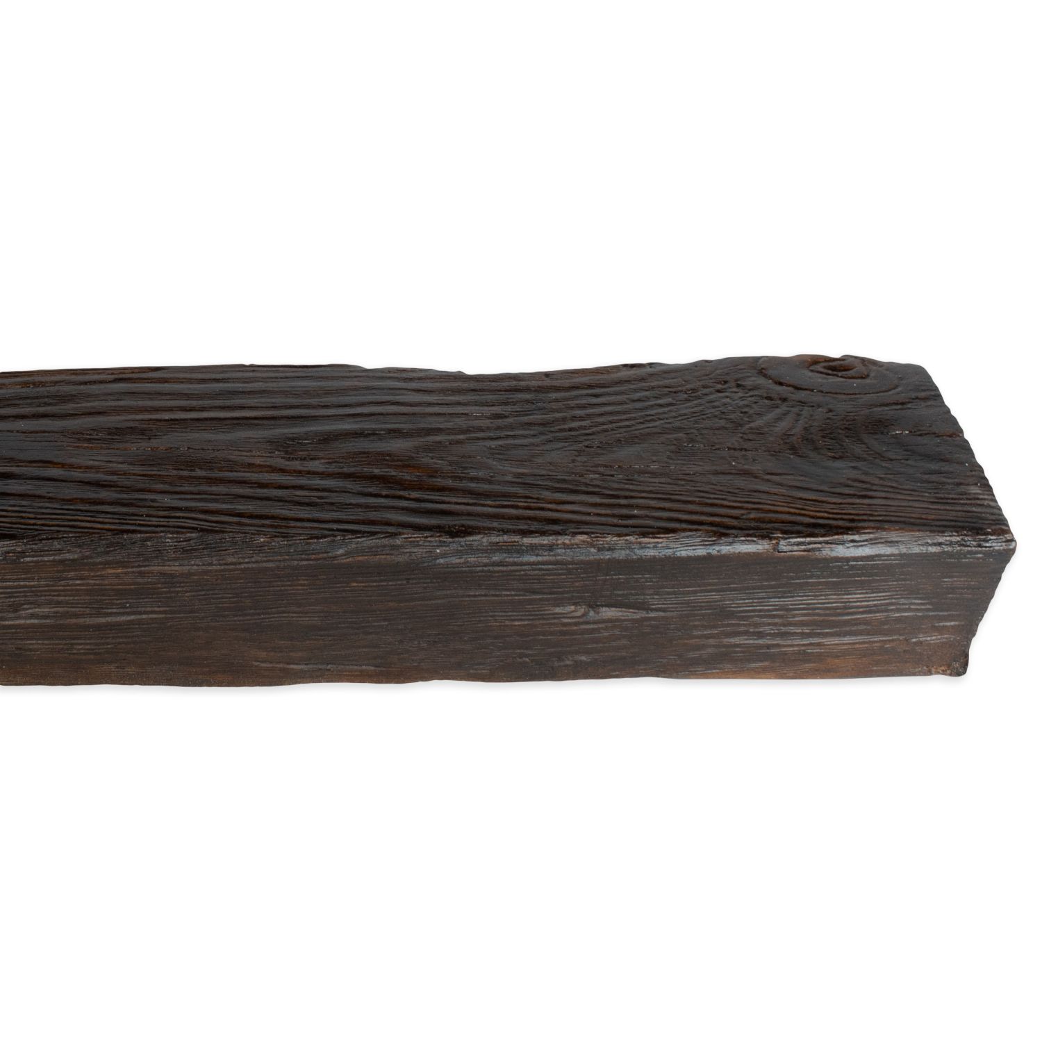 PROVISTON Fausse poutre 60 x 90 x 2000 mm en PU HD Chêne foncé - 3