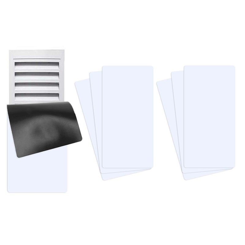 Grille D'aération Circulaire 75 Mm - ABS Blanc Réglable - Pour Ventilation Salle De Bain, Cuisine, Bureau