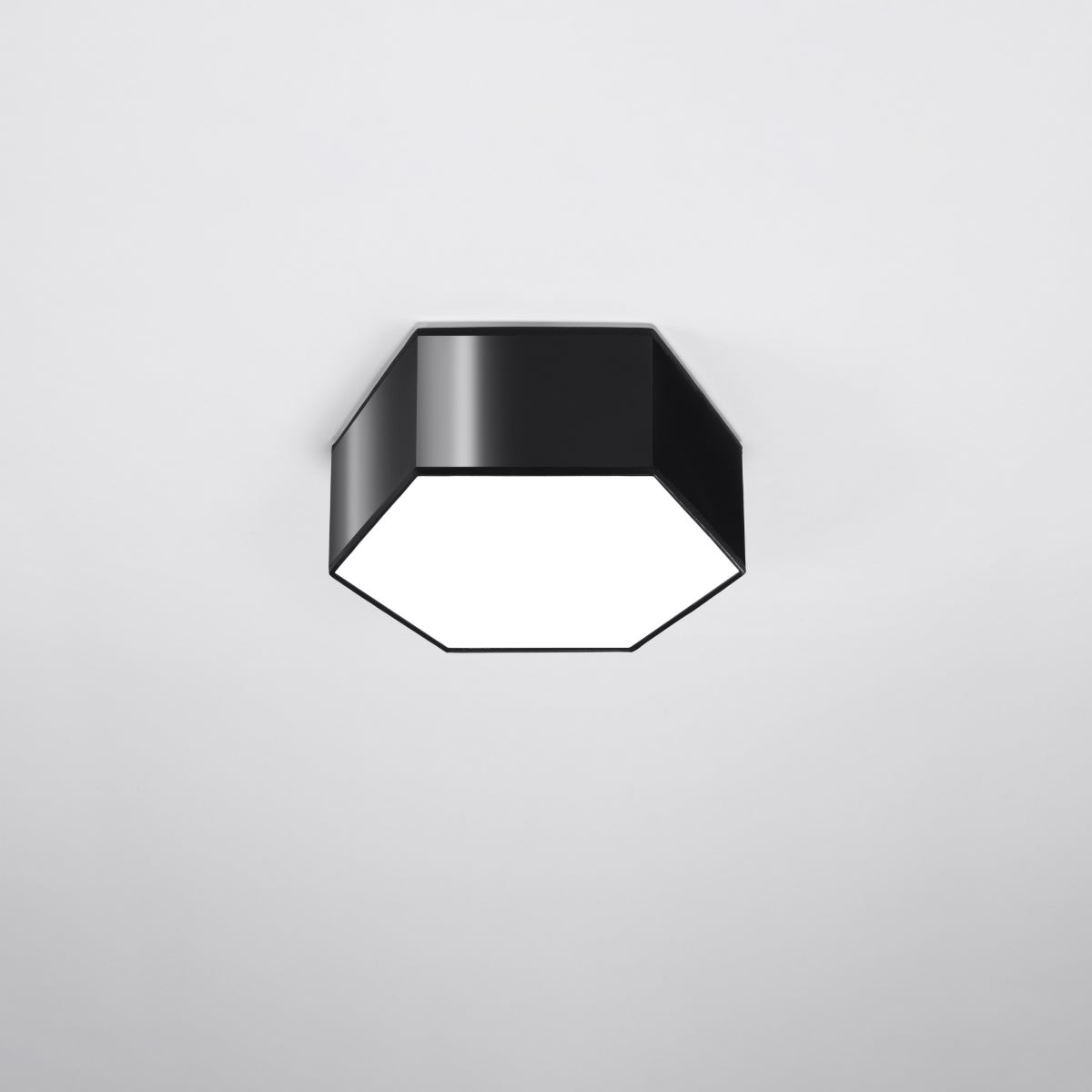 Plafon SOLINIA 11 czarny LED 4000K - 30.5x26.5x11.5cm Sollux