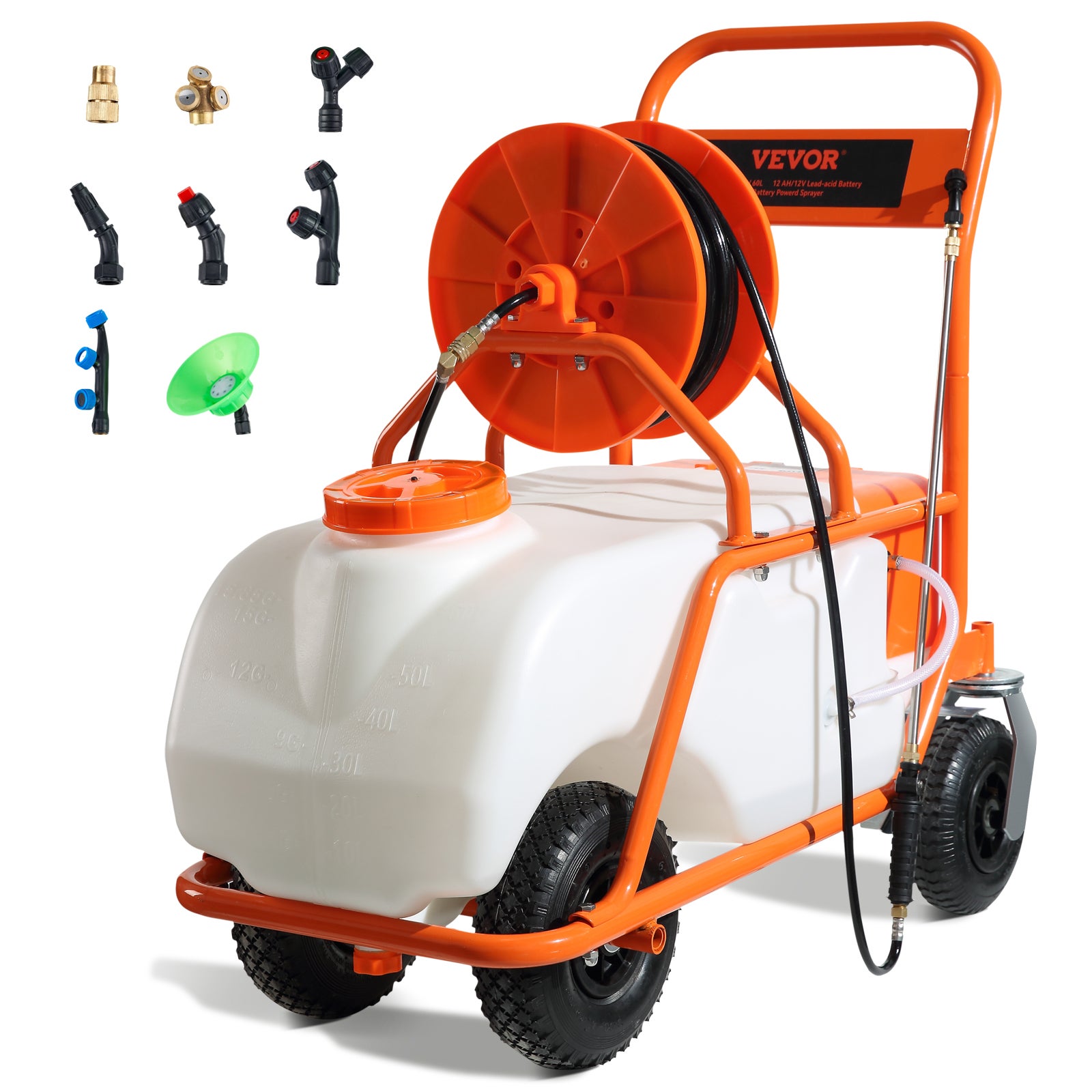 Opryskiwacz Opryskiwacz ciśnieniowy Opryskiwacz plecakowy Opryskiwacz ogrodowy 60L 0-90PSI VEVOR