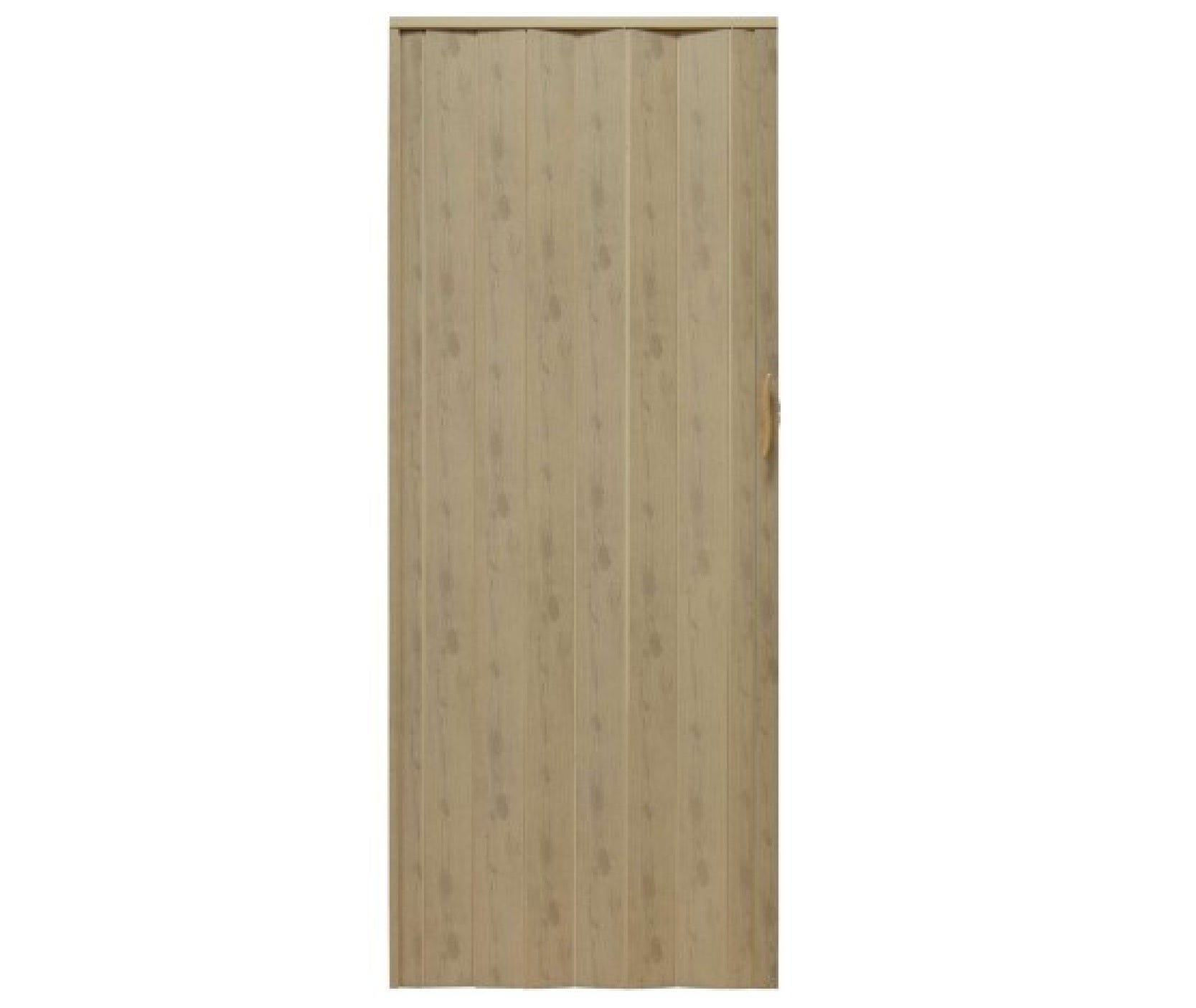 Drzwi harmonijkowe 001P WIĄZ MAT G - 80 cm