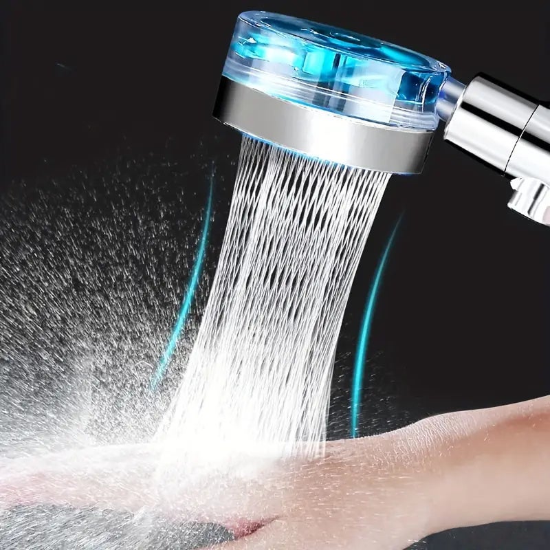 Pommeau De Douche 5 Modes Avec Filtration - 27 X 9 Cm, Buses En Silicone - Haute Pression, Réglable - Pour Maison, Salle De Sport, Camping-car