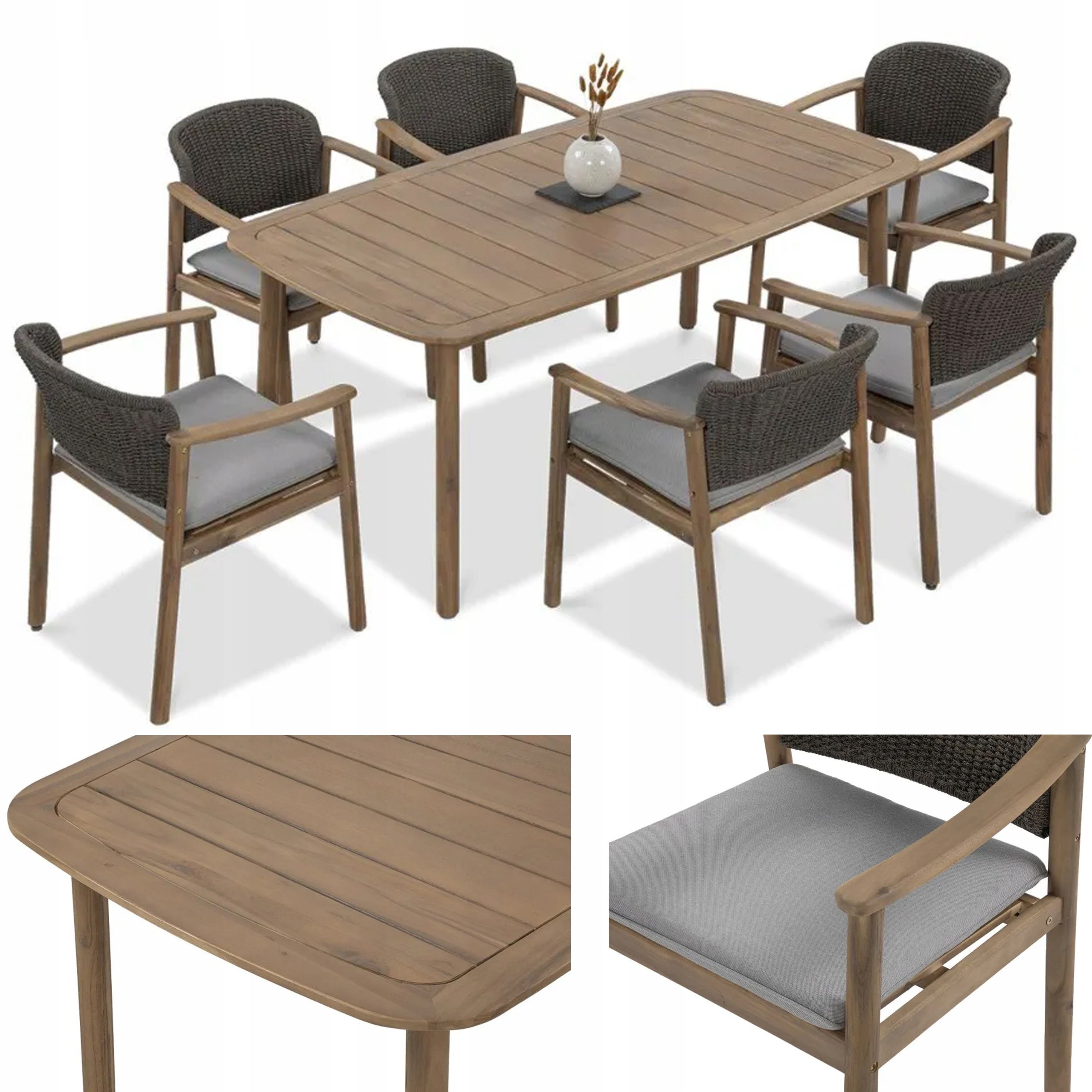 Zestaw jadalniany DOVER 6+1 Dining - Furrore 1 szt