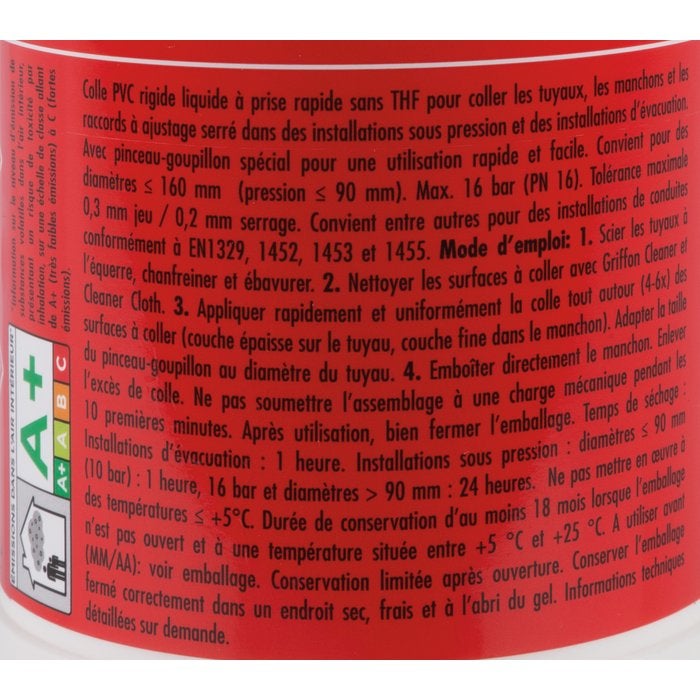 Colle liquide PVC rigide T-88 - Bidon 500ml - 3