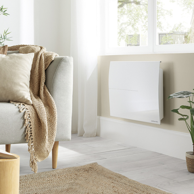 Radiateur digital Sokio horizontal 1000W blanc - ATLANTIC - 503109 - 4