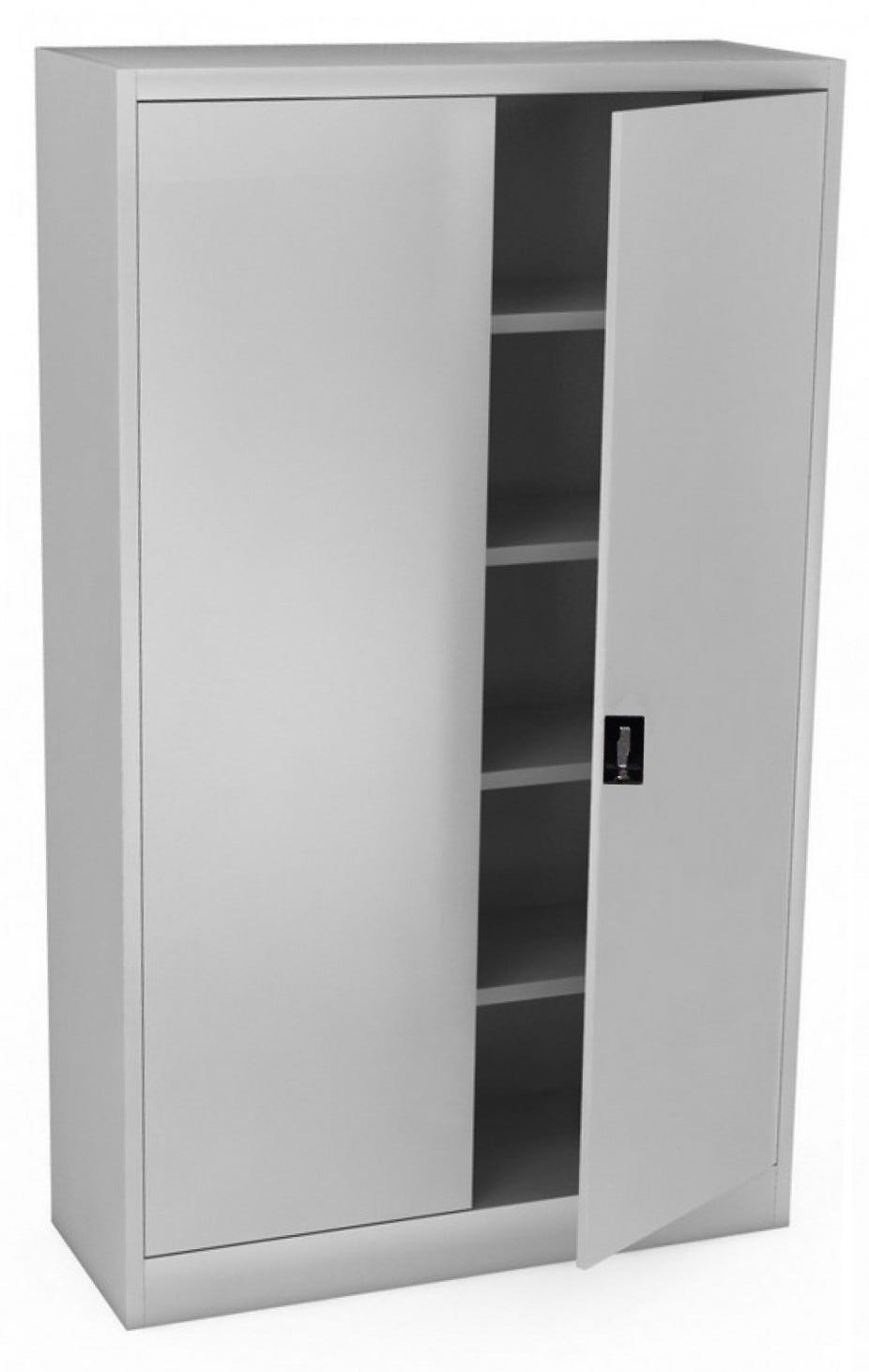 Armadio porta scope KUBO 2 ante 90x41x181,5 cm grigio PS /90 Armadio porta scope KUBO 2 ante 90x41x181,5 cm grigio PS /90