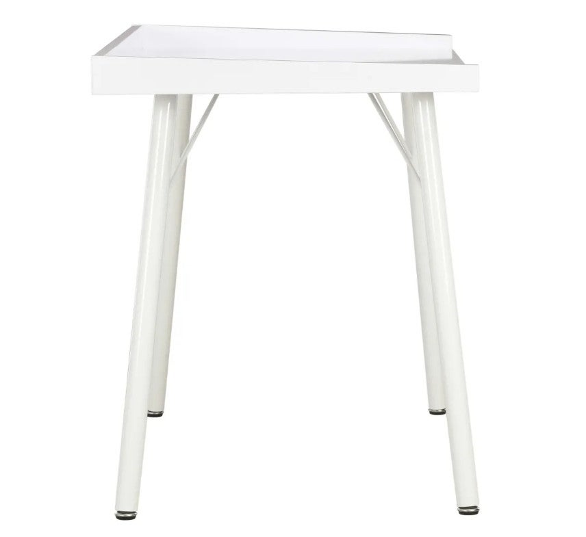 Bureau bois et pieds métal blanc Coolair - 3