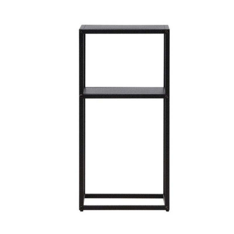 Punta stolik narożny 1 półka czarna.