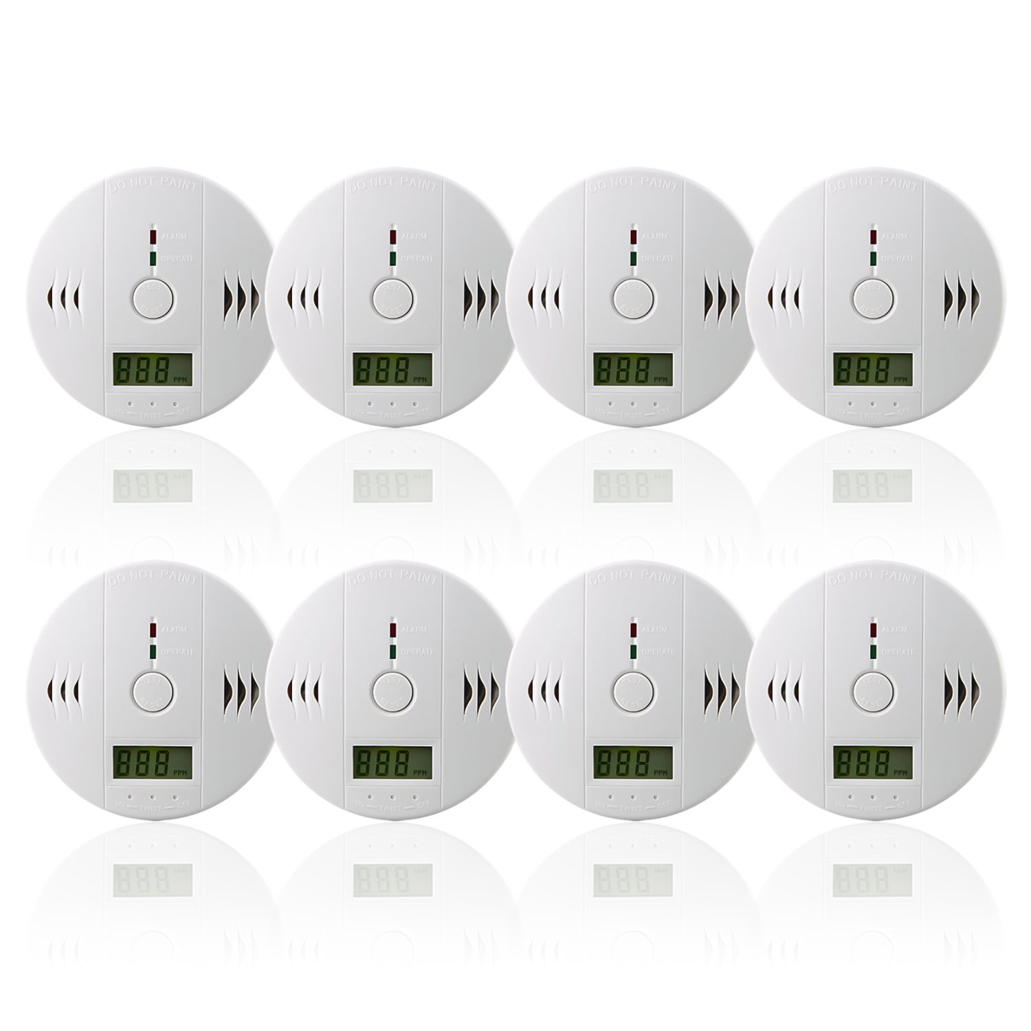 Détecteur De Gaz Et Monoxyde De Carbone - Alarme Sonore, écran LED, Prise Incluse - Pour Gaz Naturel, Propane, Butane, Méthane