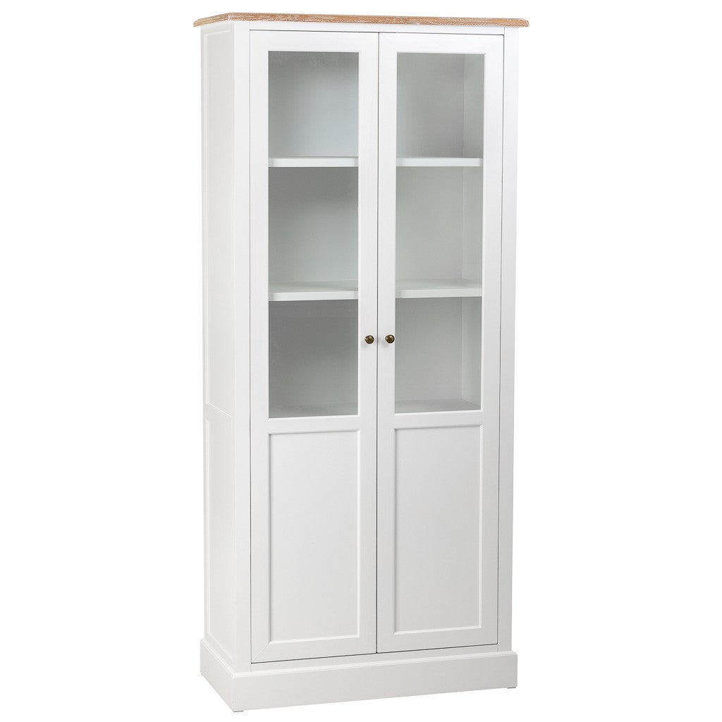 Wanderlust  Vitrina De Madera 81X40x180 Blanca , Leroy Merlin