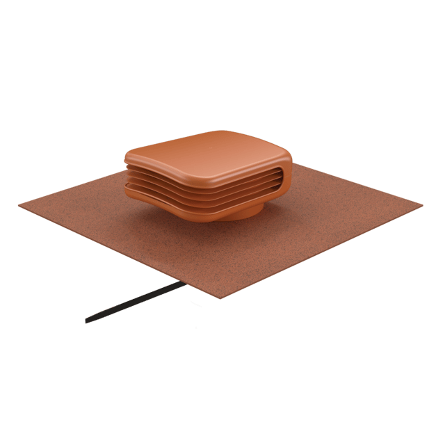 Sortie de toit pour VMC - tuile - Ø160 mm - ALDES - 111022092