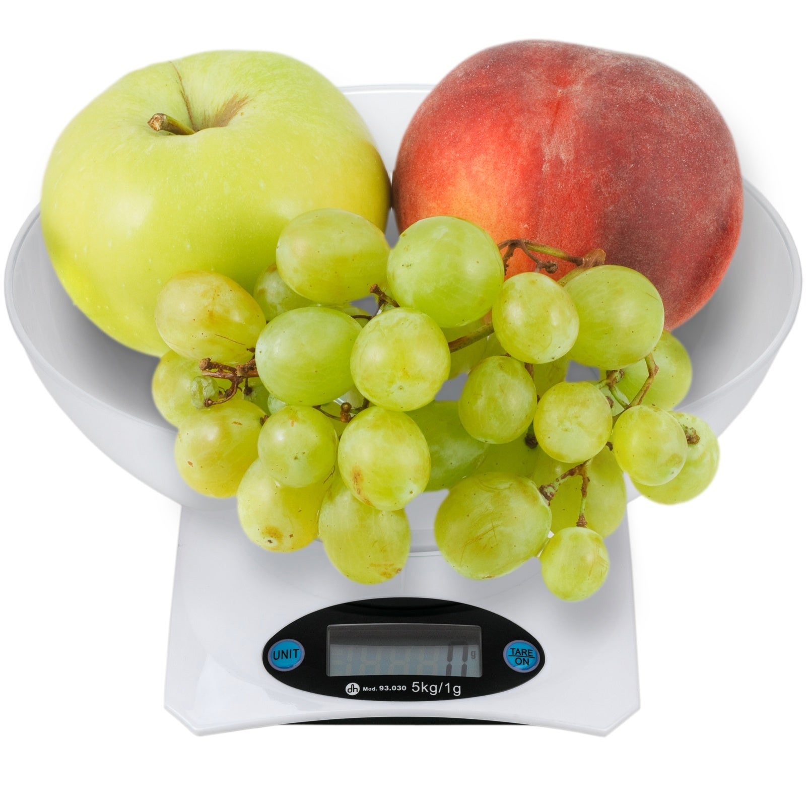 Bilancia digitale bianca per il bancone della cucina - 3