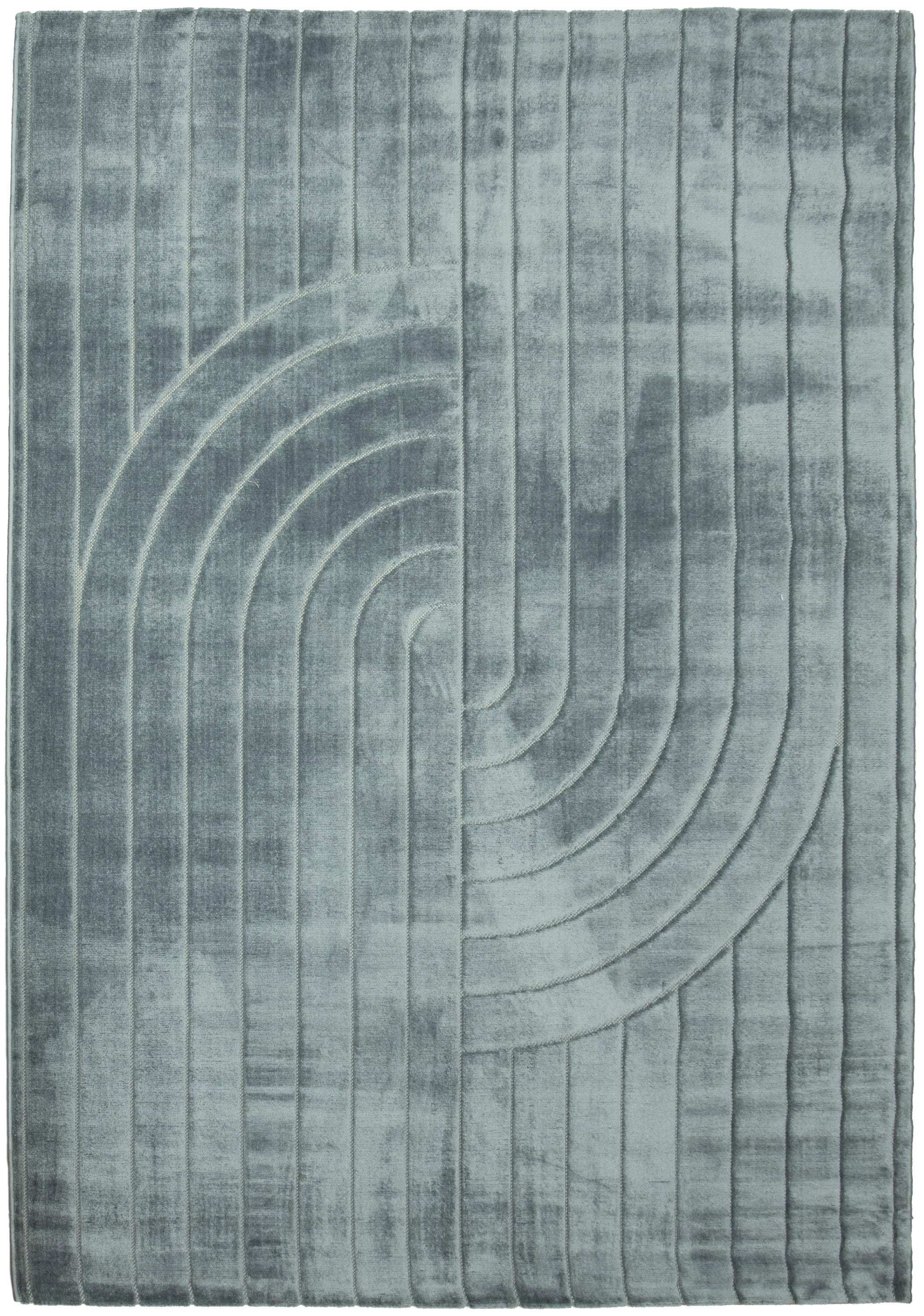 Dywan z poliestru Zen niebieski 160x230cm - 2