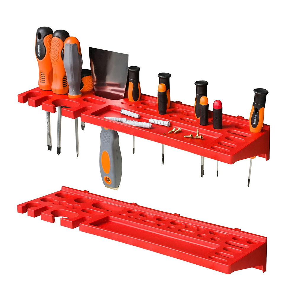 Suporte para ferramentas com 39 peças, parafusos e porcas, suporte para pregos, suporte para chaves (exceto ferramentas) - 2