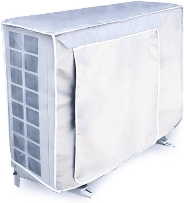 Pokrowiec na klimatyzator, wykonany z pyłoszczelnej i wodoodpornej tkaniny Oxford, styl outdoorowy (80*32*57 cm)