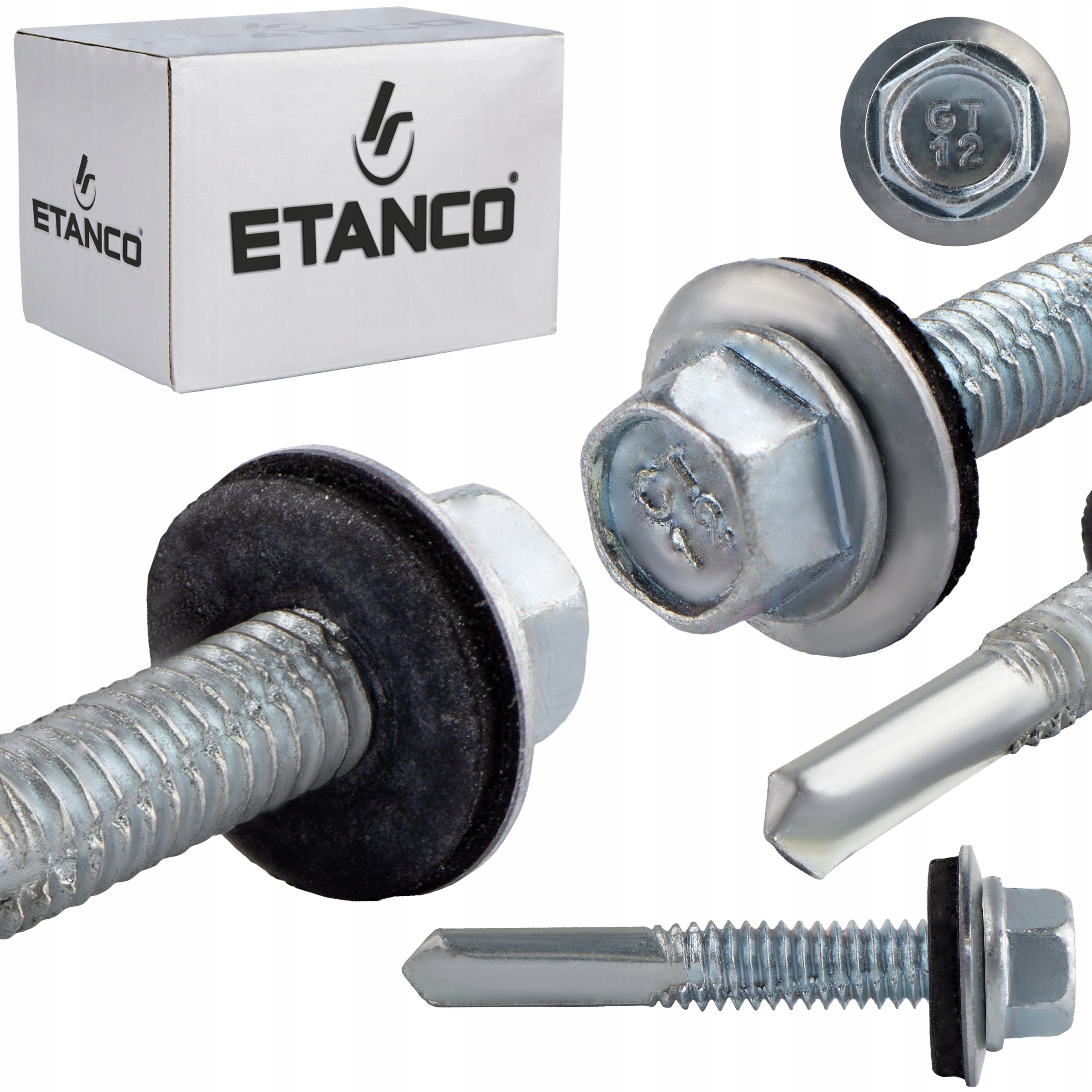Wkręty samowiercące Etanco GT12 Z14 ocynkowane 5,5x35 mm 250szt
