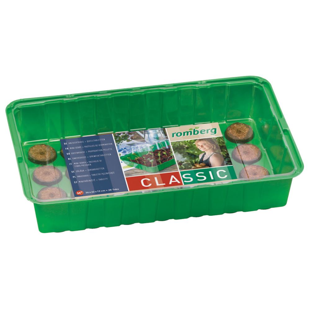 Mini serre non chauffante + 28 pastilles COCO - ROMBERG - 5