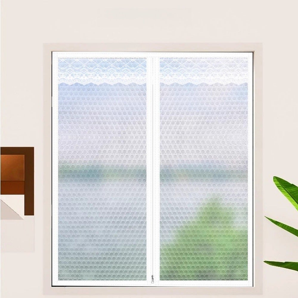 Kits d'isolation de fenêtre, rideau de fenêtre à isolation thermique ...