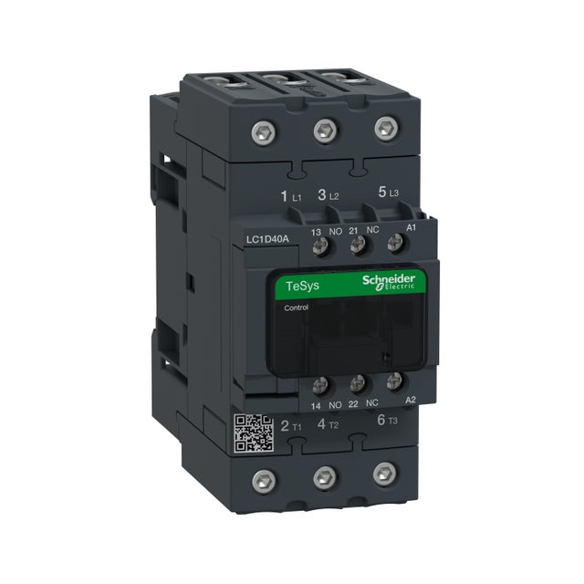 Contacteur TeSys LC1D 3 pôles AC3 440 V 40 A 220 V AC