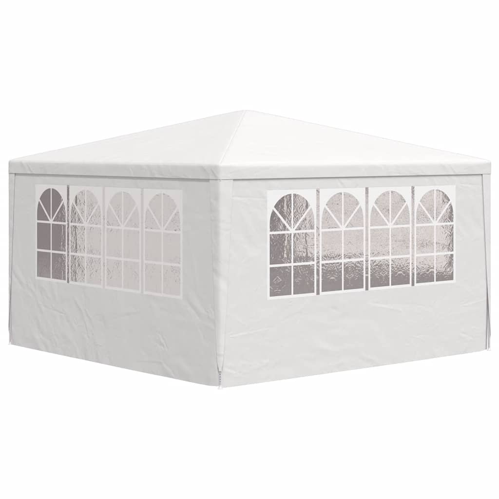Maison Exclusive - Tente de réception avec parois latérales 4x4 m Blanc 90 g/m² - 6