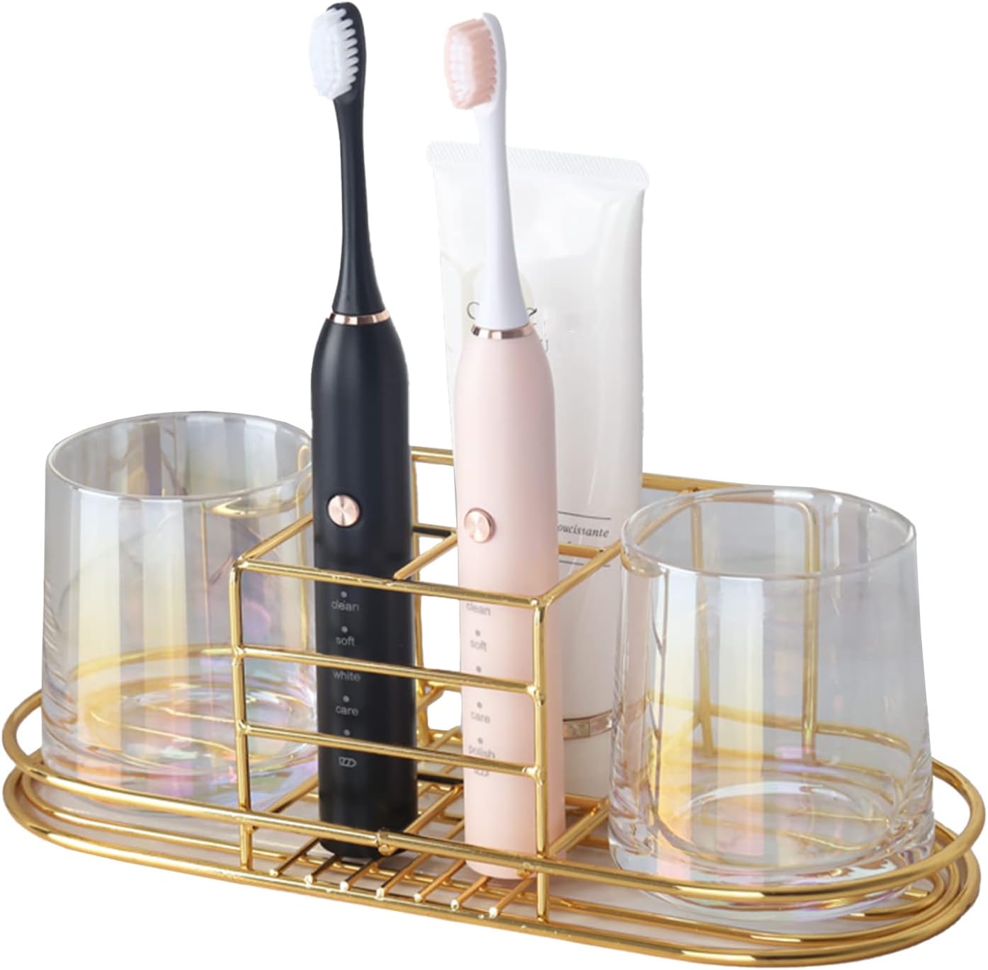 PORTE-BROSSE À DENTS note paquet contenu presse-dentifrice automatique
