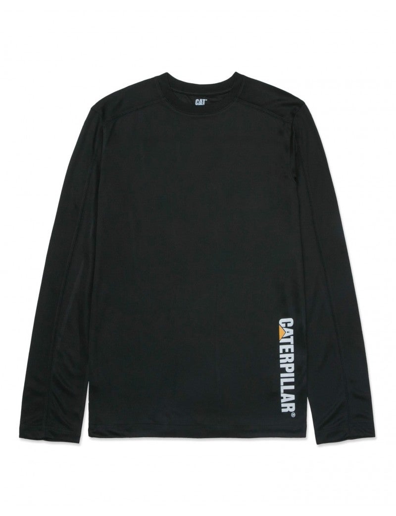 TEE SHIRT COOLMAX NOIR CATERPILLAR M