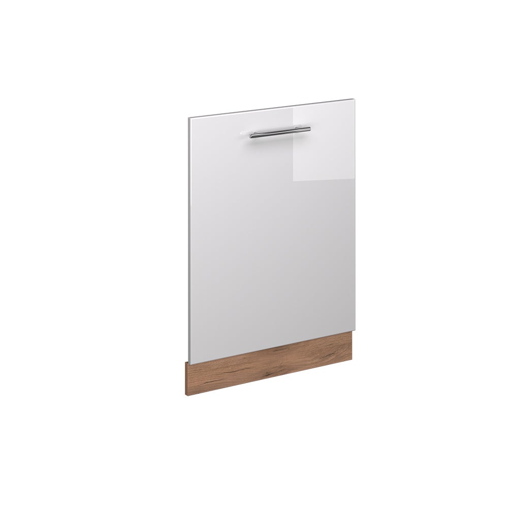 Vicco Panel przedni zmywarki Fame-Line, Biały wysoki połysk, 60 cm bez blatu roboczego